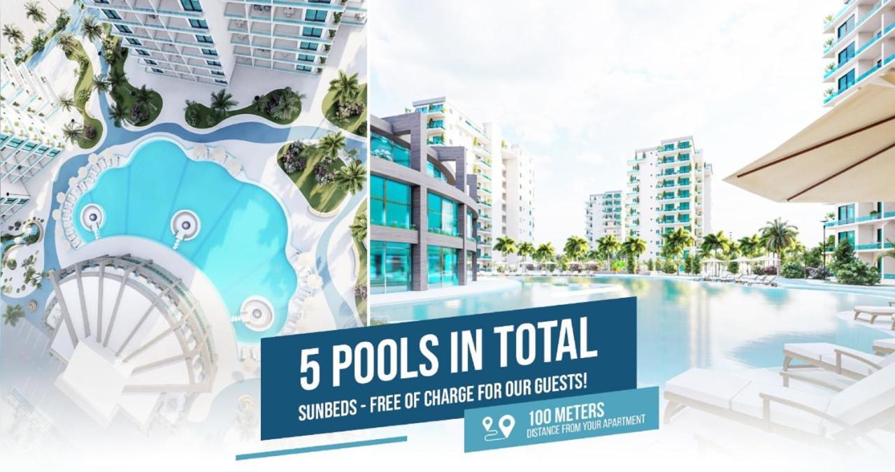 Sophia Pool Apartments In Caesar Blue Resort, Fixed Lunch Till 3Pm, Gym, Swimming Pools, Sauna, Hammam, Kids' Club Available Perivolia tou Trikomou Bagian luar foto
