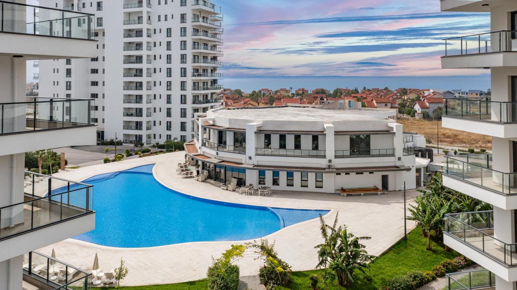Sophia Pool Apartments In Caesar Blue Resort, Fixed Lunch Till 3Pm, Gym, Swimming Pools, Sauna, Hammam, Kids' Club Available Perivolia tou Trikomou Bagian luar foto